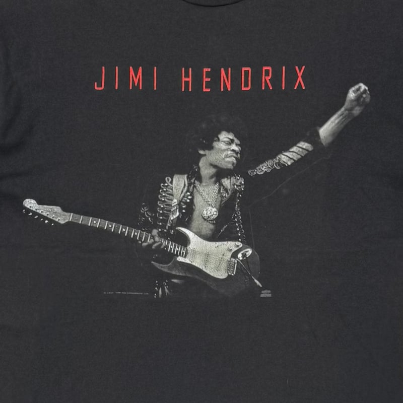 JIMI HENDRIX 1992 STAGES 67-70 HANES LARGE 5428