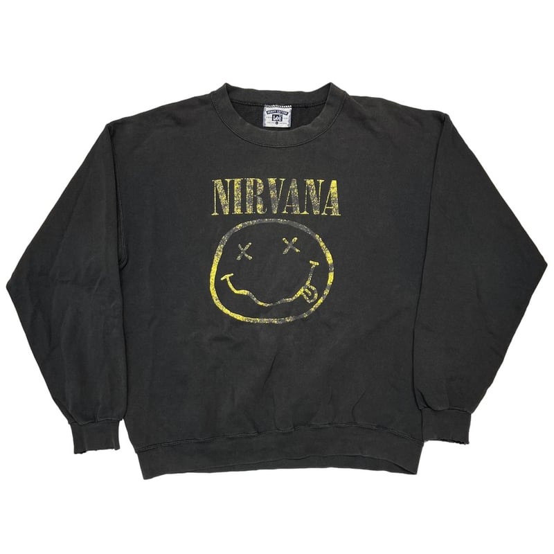 NIRVANA SMILE CREWNECK SWEAT LEE LARGE 2665 | g