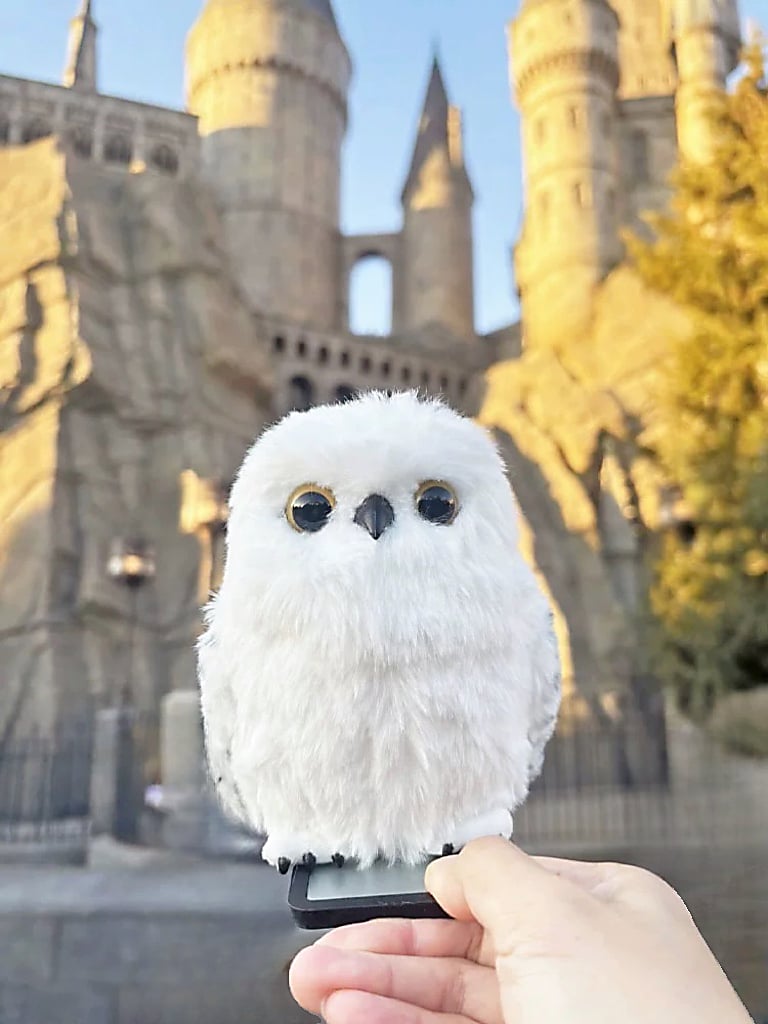 ハリーポッター 動く！肩乗りおしゃべりヘドウィグ シロフクロウ