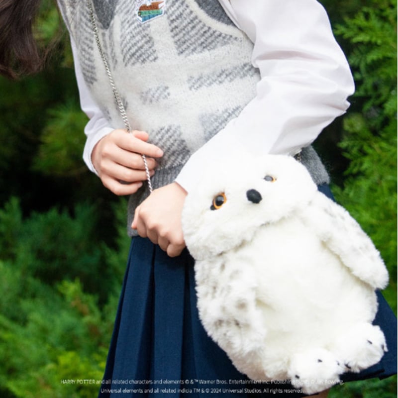 ハリーポッター ヘドウィグ ぬいぐるみ ショルダーバッグ ユニバーサル
