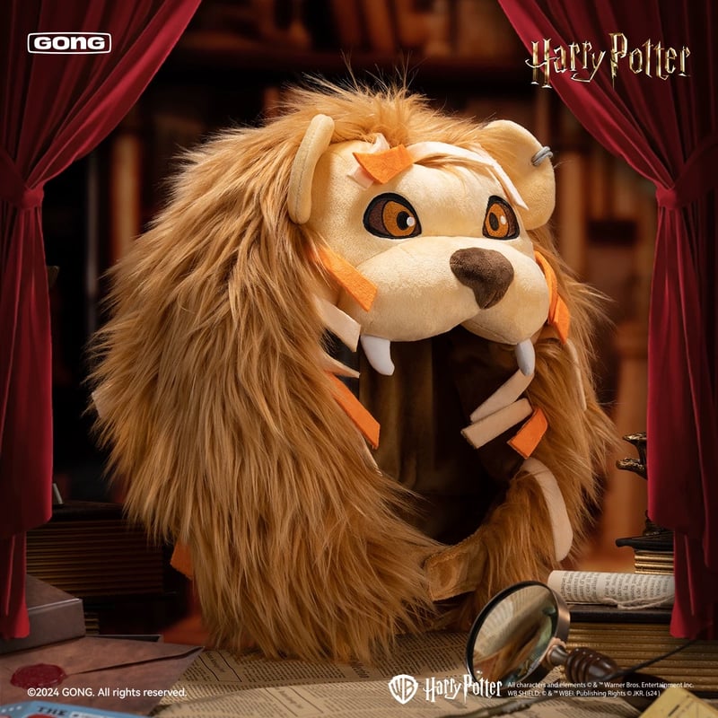 ハリーポッター ライオン ぬいぐるみハット ルーナ 海外限定品 GONG