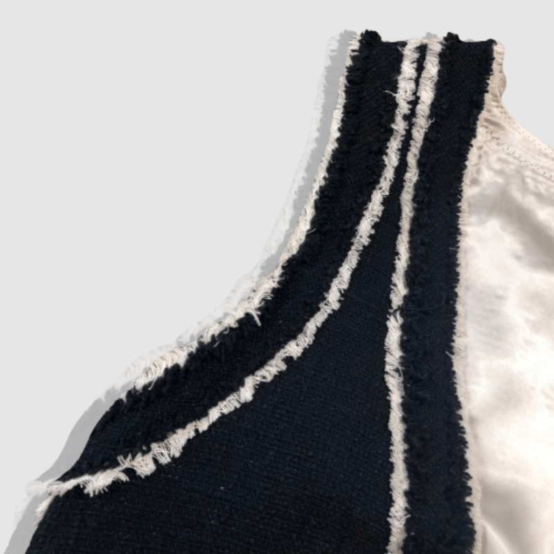 アドーア - ADORE - ツイードフリンジジャンパースカート | MoDeNeW