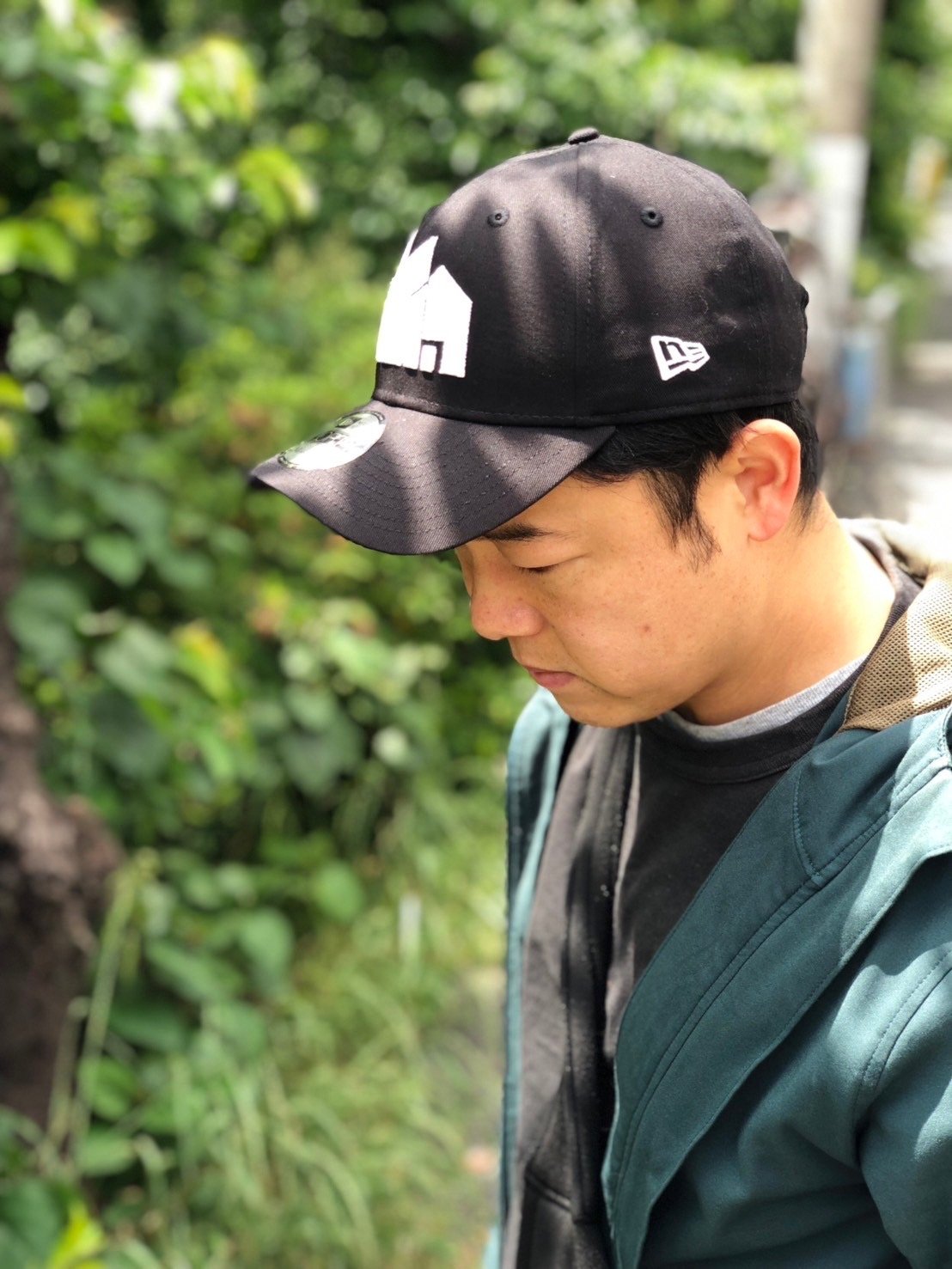 ロゴカーブバイザーキャップ | nacime