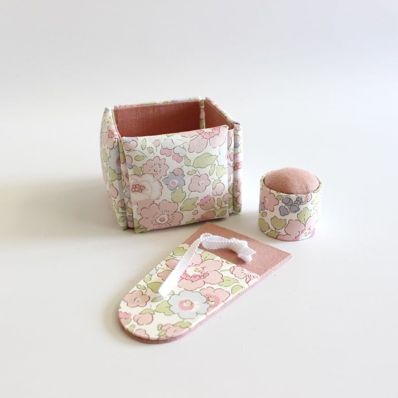 カルトナージュキット [ ミニトランクお裁縫箱フルセット ]（動画