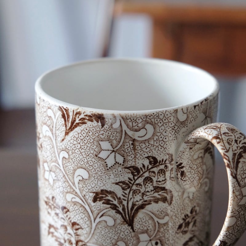 フランスアンティーク クレイユモントローすずらんmuget MUGUET