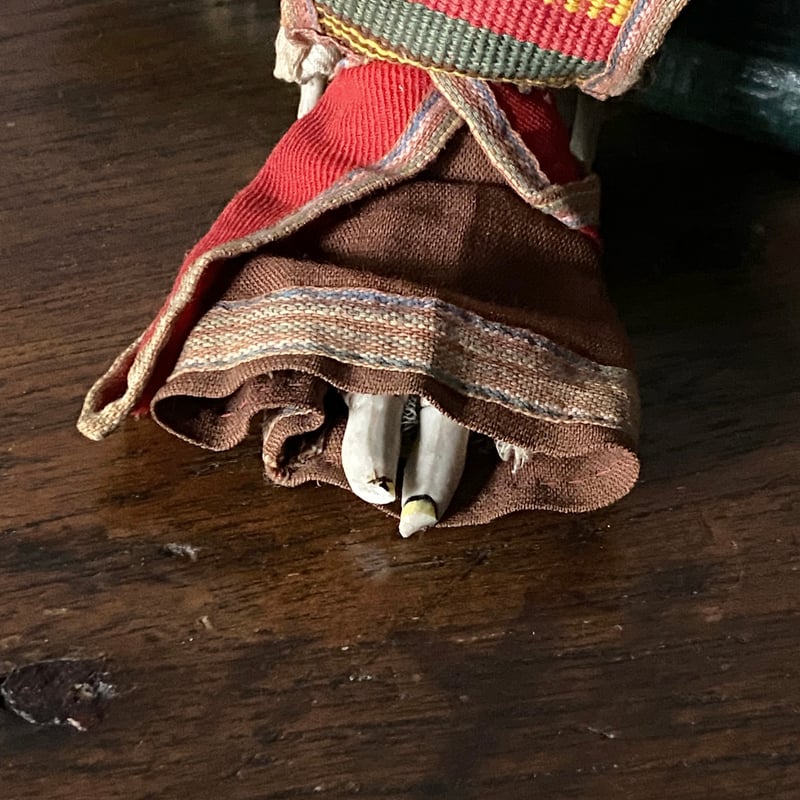 ドイツ製 チャイナヘッドドール ビスクドール 12.5cm アンティーク