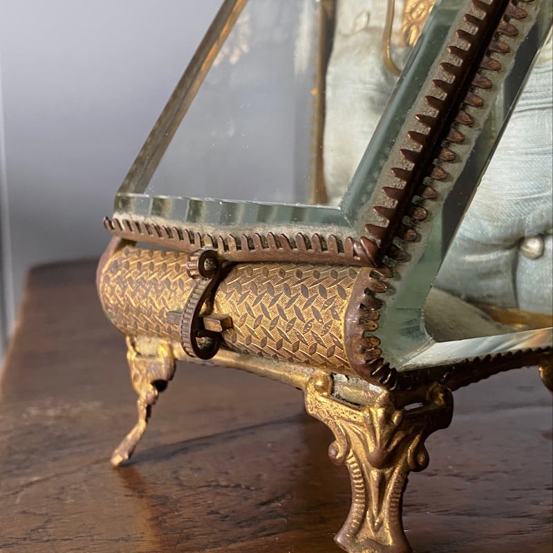 懐中時計ケース ナポレオン三世様式 小物入れ ビゾテ フランス