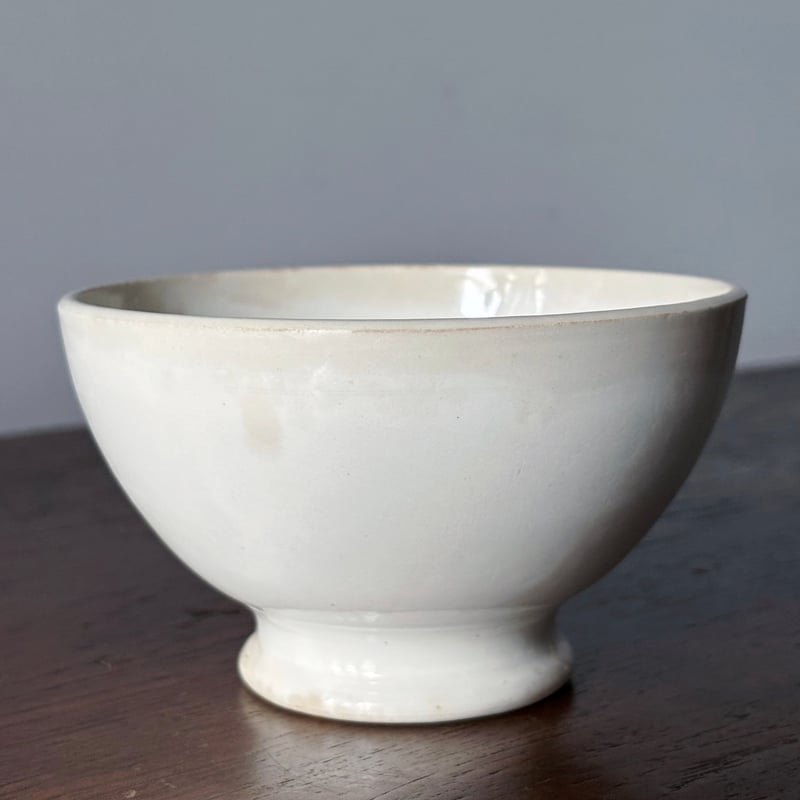 Longwy ロンウィ 白 カフェオレ ボウル フランス アンティーク a