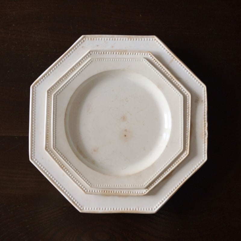 モントロー Montereau ファイアンスフィーヌ オクトゴナル ディナー