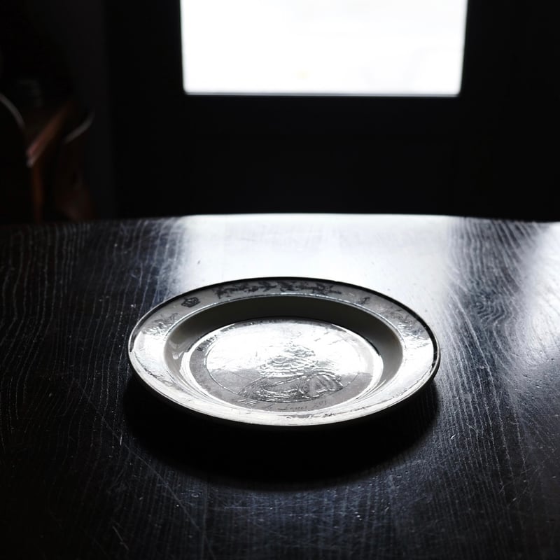 Choisy le Roi ショワジールロワ 肖像 グリザイユ皿 フランス王族 φ21