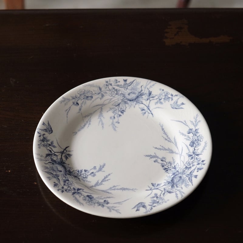 クレイユモントロー リノット Creil&Montereau Linotte デザート皿 平皿