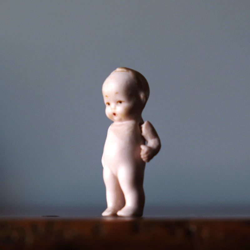 ビスクドール ベビー ドール ミニョネット 5.5cm アンティーク 0501669