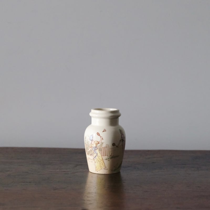 Lunéville リュネヴィル マスタードポット h9.5cm フランス