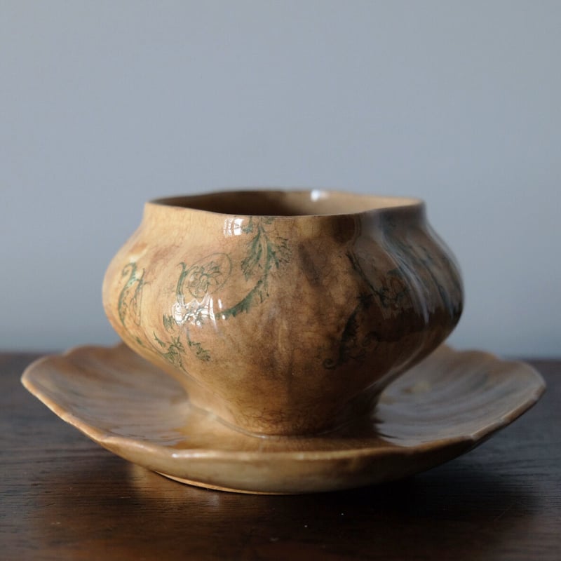 ジアン Gien ソーシエール ランソー Rinceaux アンティーク 0501176 |