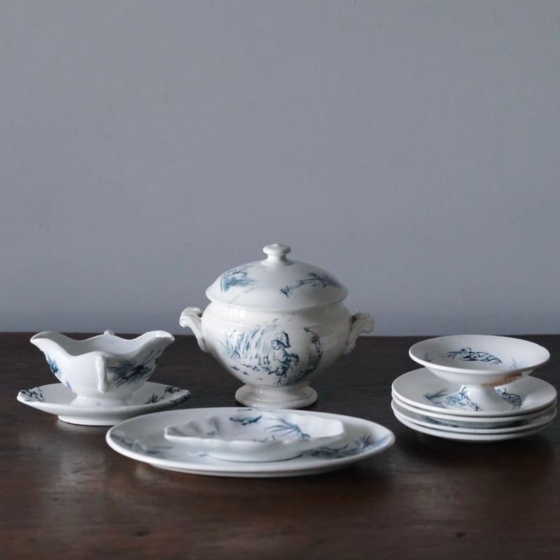 ディネット コンポティエ おそらく リュネビル フランス アンティーク