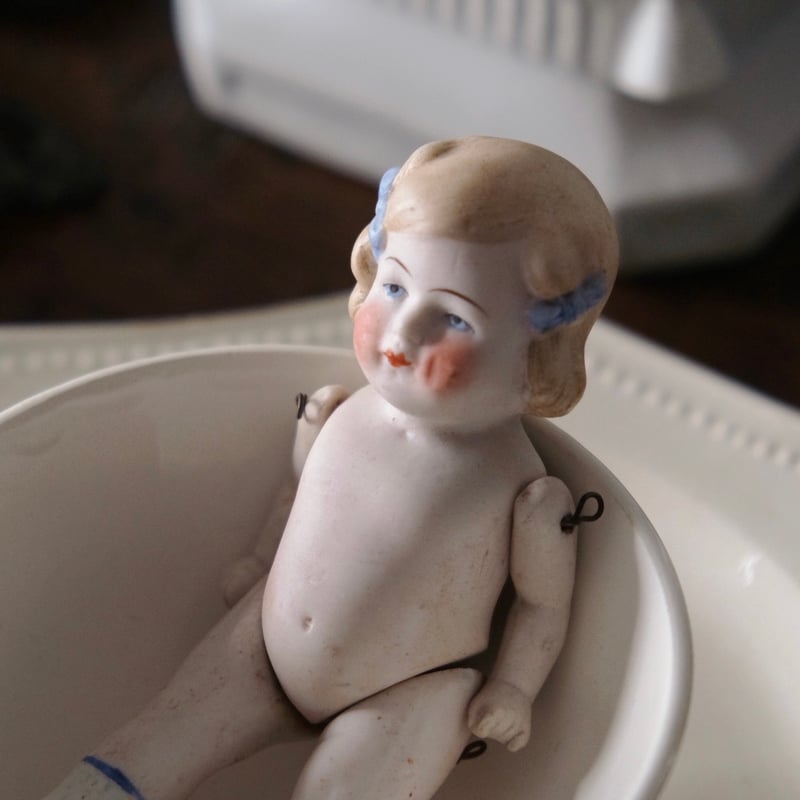 ドイツ製 ビスクドール ミニョネット 女の子 アンティーク ビンテージ