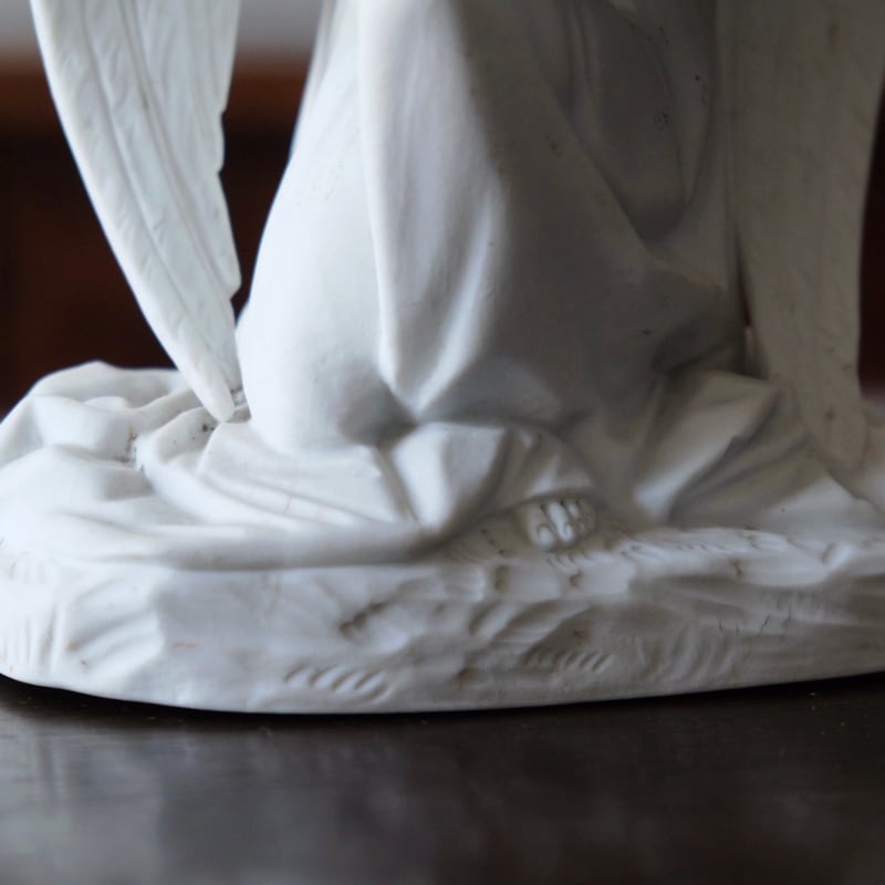 石膏 天使 像 フランス アンティーク | jinen_antique