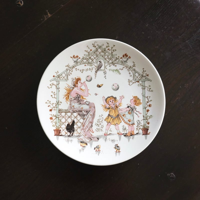 Sarreguemines サルグミンヌ アンファン リシャール 平皿 フランス