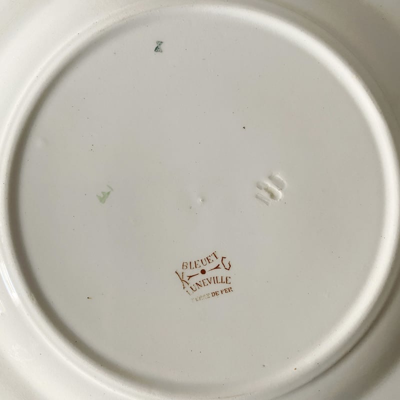 K&G Luneville リュネヴィル BLEVET φ23.8cm フランス アンティーク