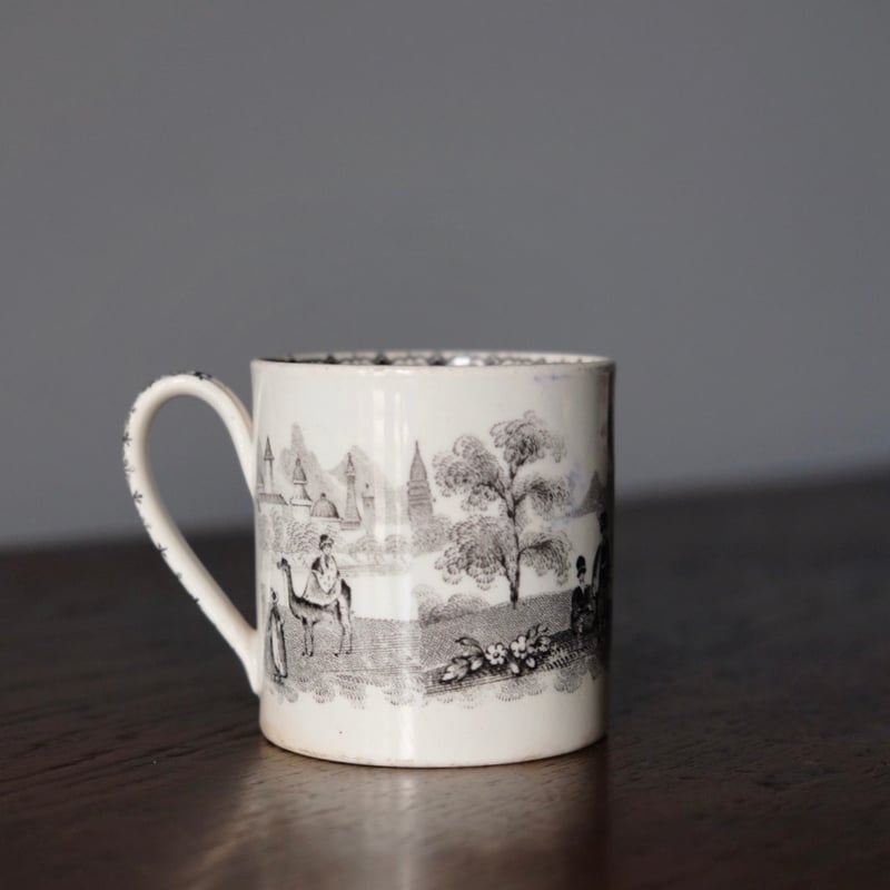 D.Johnston/Bordeaux ボルドー デミタス カップ アンド ソーサー グリザ