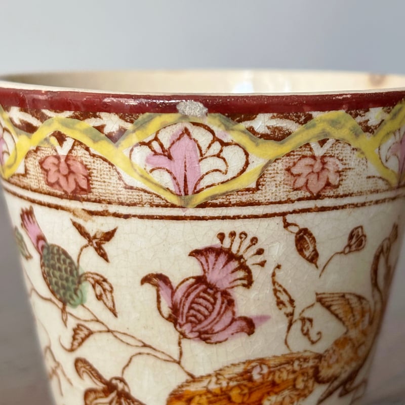 ショワジールロワ Choisy le Roi カップ シノワズリ フランス