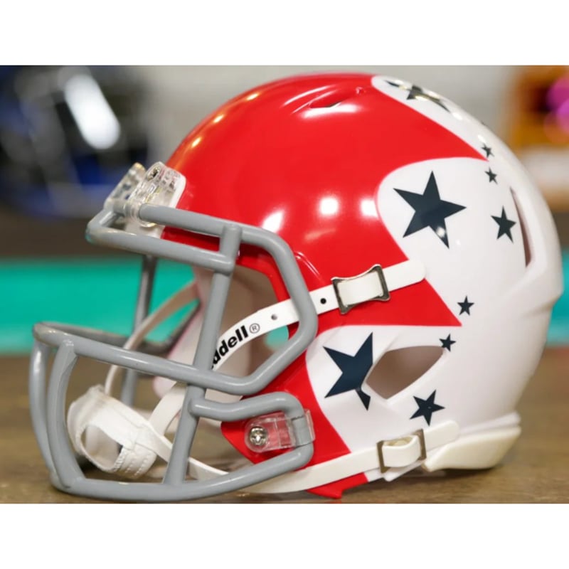 AIRFORCE アメリカンフットボールミニヘルメット「Thunder Birds
