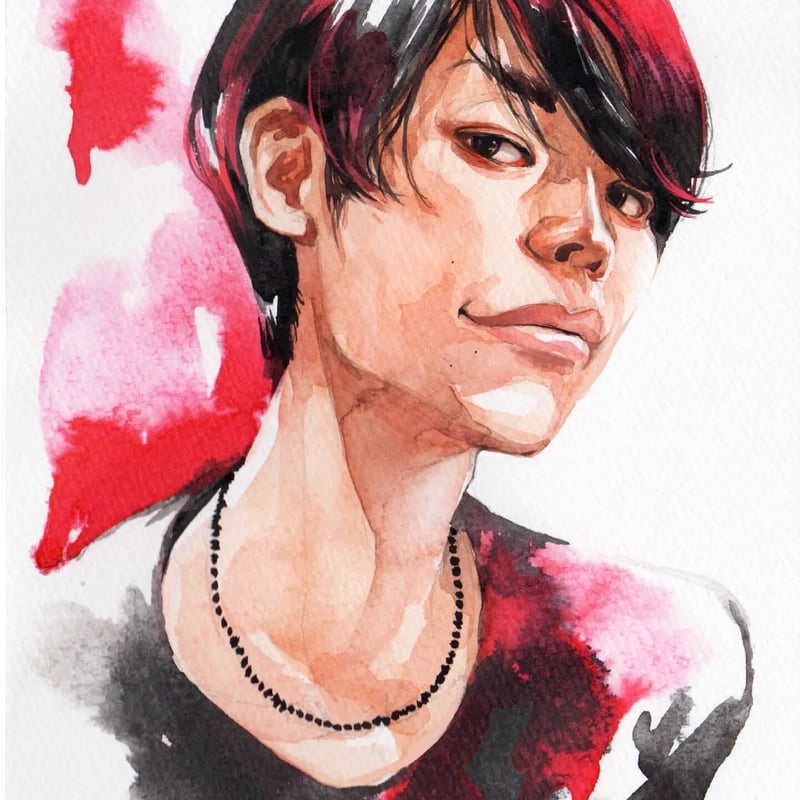 カラーインク似顔絵 | 似顔絵アーティスト ちひろshop
