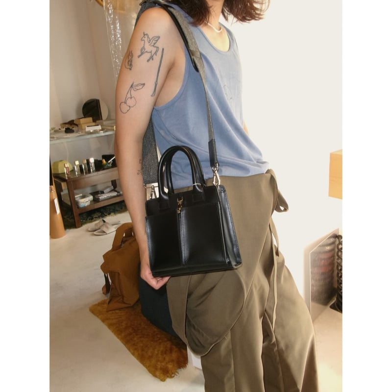 ○Rich I / S.RECTANGLE [LEATHER HELMET BAG・SMALL