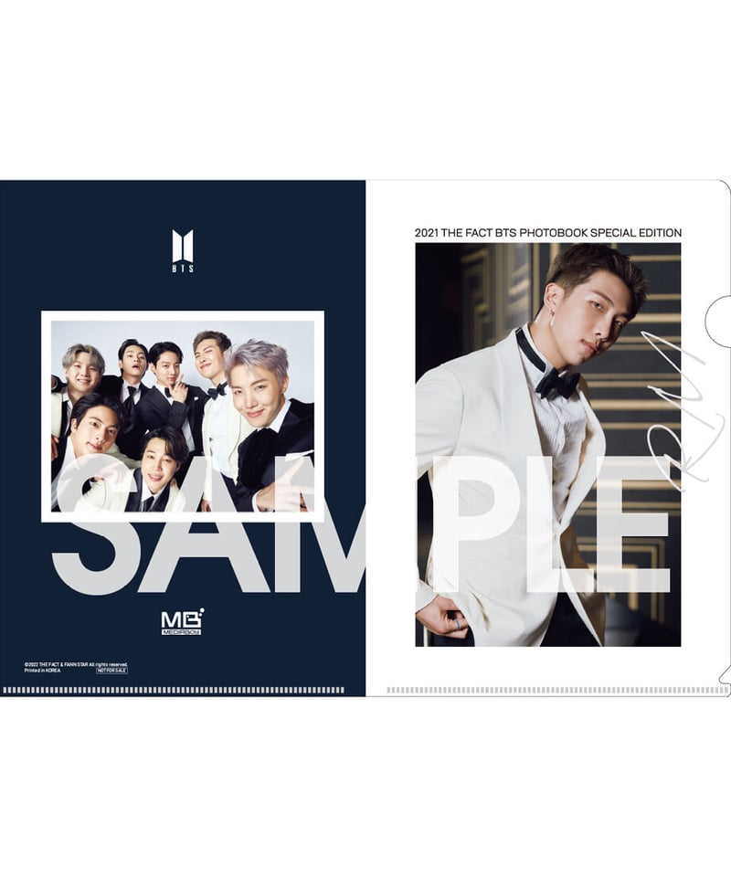 2021 THE FACT BTS PHOTOBOOK SPECIAL EDITION | M