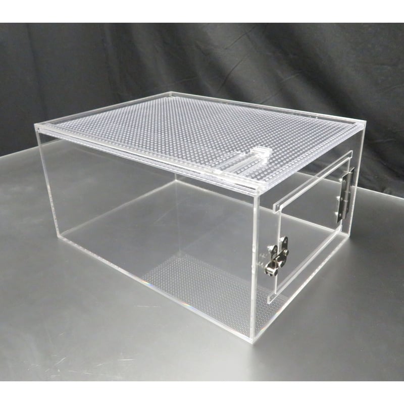 爬虫類ケージ 80×40×40②台 付木移動 キャップ② ストッパー 全コ