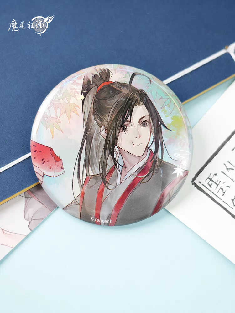 魔道祖師 谷子賞 二十四節気シリーズ缶バッジセット（立秋）【現品