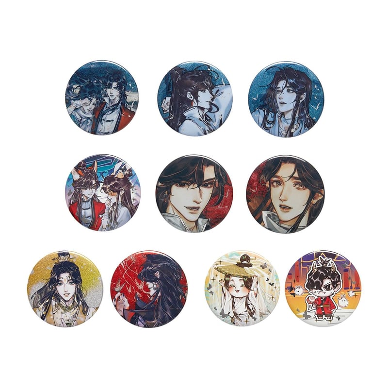 天官賜福漫画 第二弾缶バッジ・コンプリートBOX【お取り寄せ・日本から