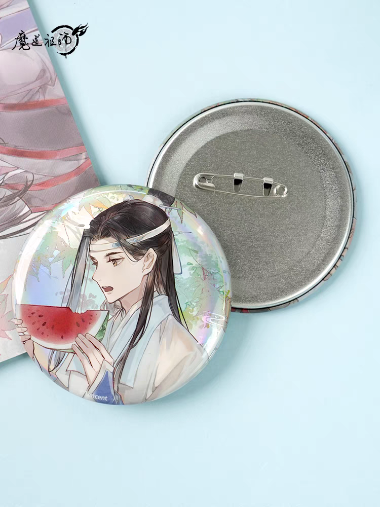 魔道祖師 谷子賞 二十四節気シリーズ缶バッジセット（立秋）【現品