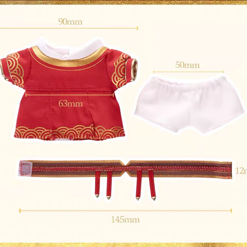 魔道祖師 KAZE 10cmぬいぐるみ用衣装（騎射服）【お取り寄せ・日本から