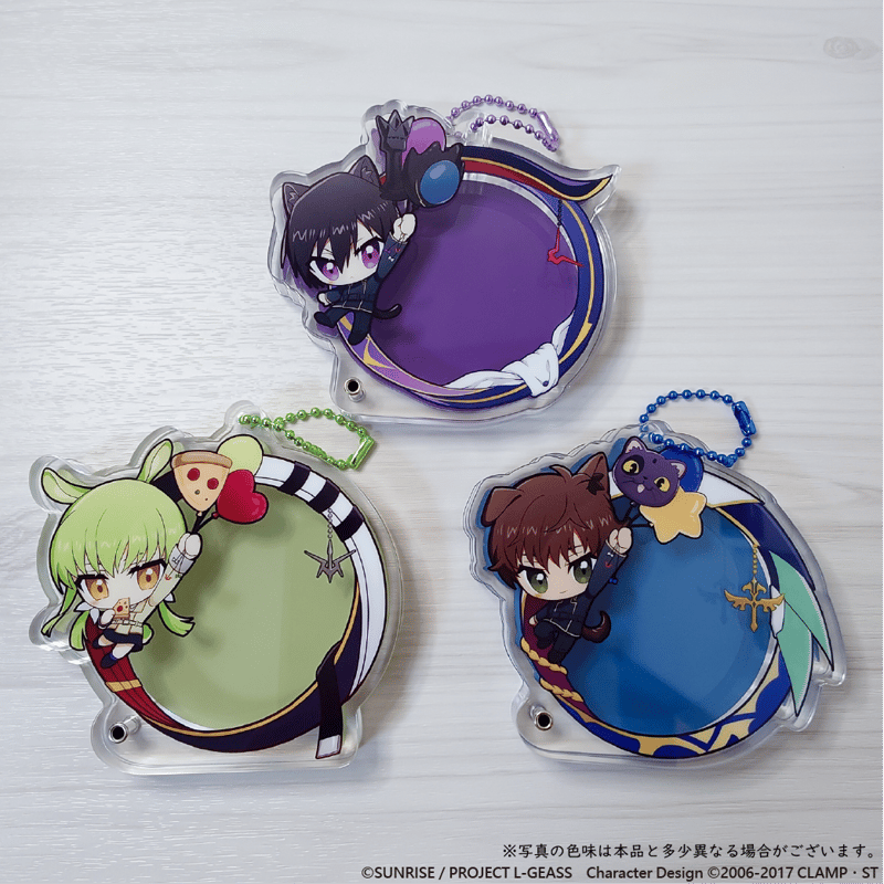 コードギアス 反逆のルルーシュ」アクリル缶バッジケース | MiLO