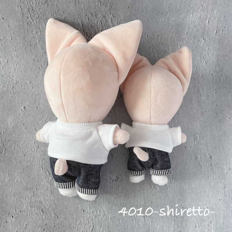 きなこ☆様⓵⓶ skzoo10cm ぬいぐるみ用 衣装 4点 STRAY KIDS X SKZOO