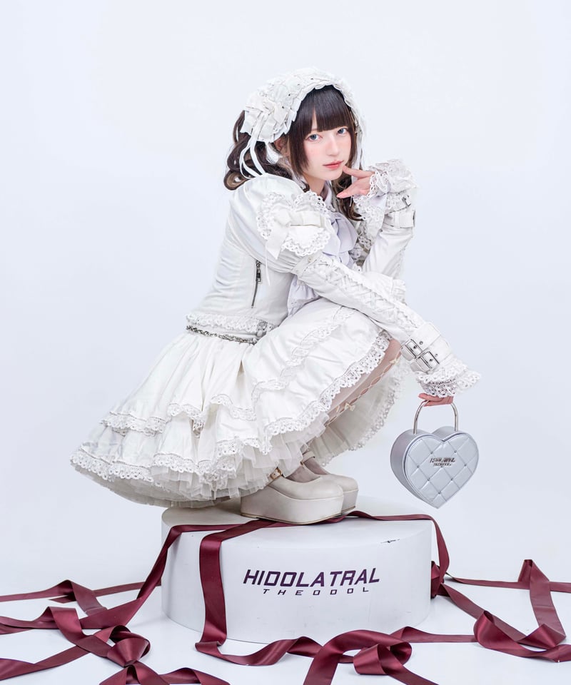 2段フリルコルセットスカート》WHITE | HIDOLATRAL THEODOL
