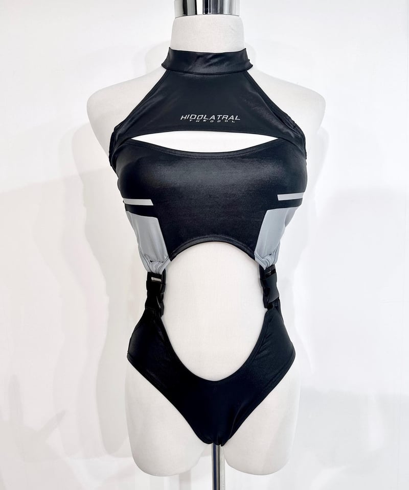 サイバージャージスイムウェア/レオタード 》BLACK | HIDOLATRAL THEODOL