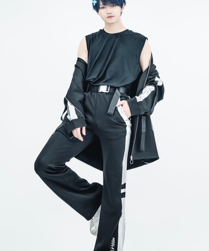 サイバージャージロング-Pants-》BLACK | HIDOLATRAL THEODOL