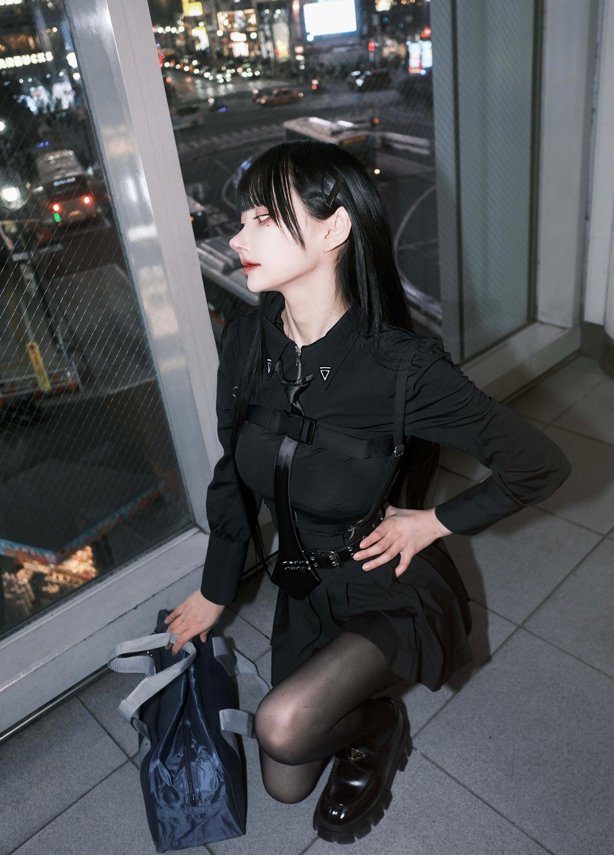 スパイ学園ブラウス》BLACK | HIDOLATRAL THEODOL