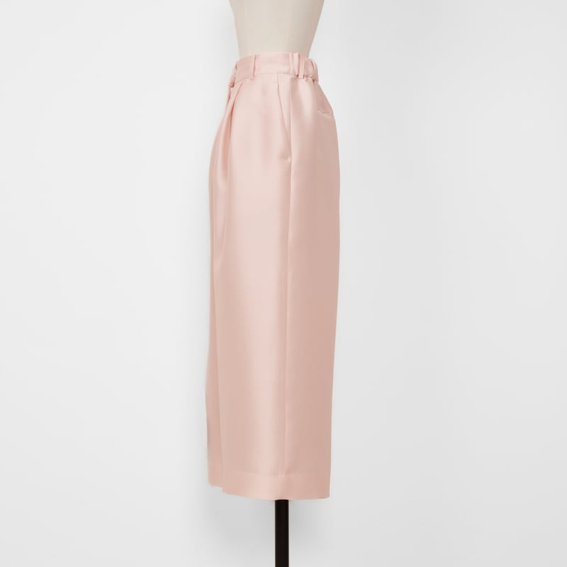 Sheer Satin Gaucho PT peach | HEVE