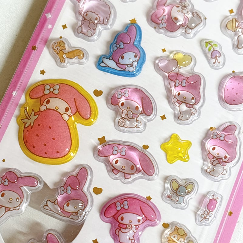 韓国シール】全5枚セット☆TOK! TOK!サンリオシール ステッカー