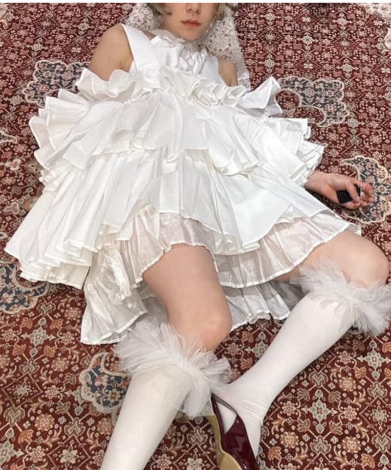 naokitomizuka / Ruffle camisole blouse | JURK s