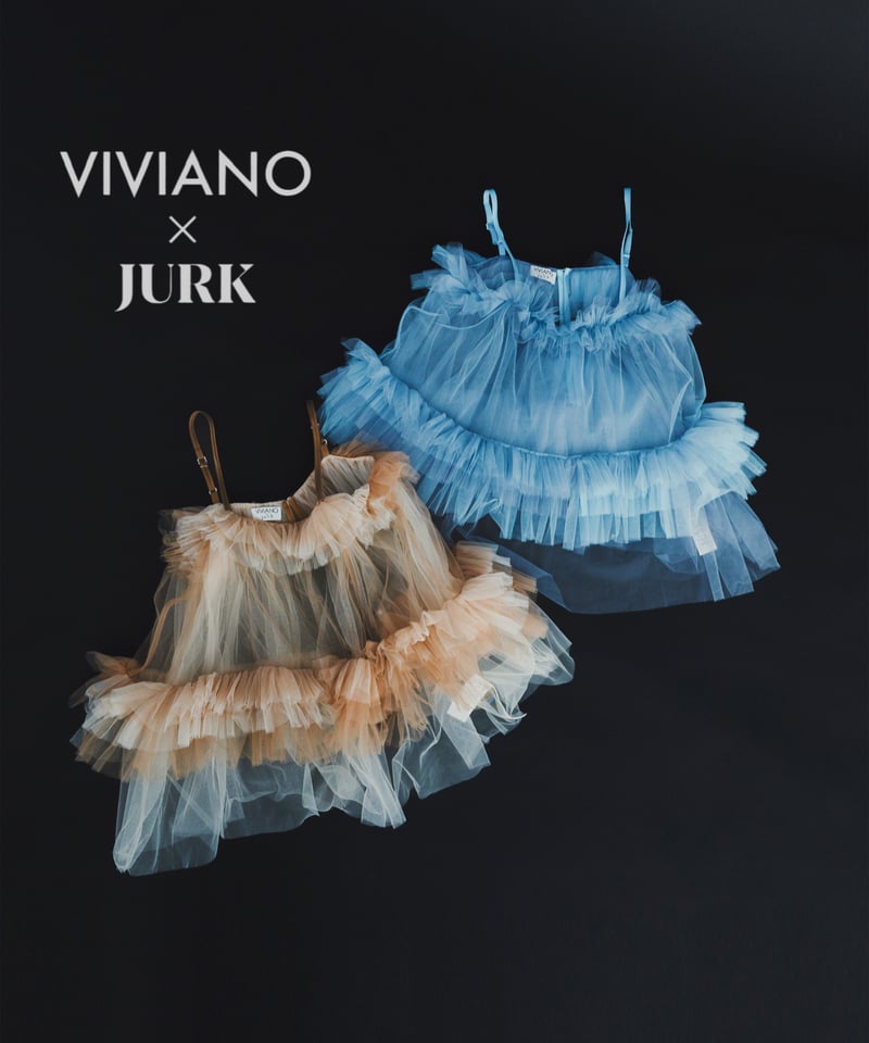 VIVIANO × JURK / Tulle Cami Top | JURK shop tokyo