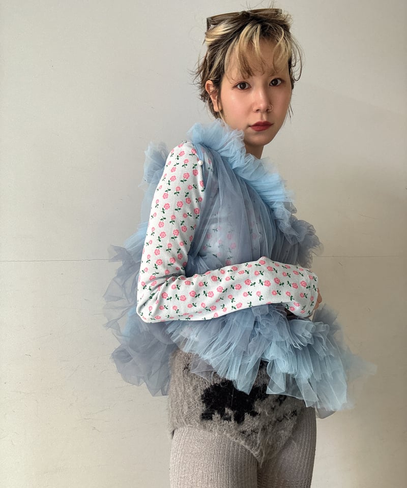 VIVIANO × JURK / Tulle Cami Top | JURK shop tokyo