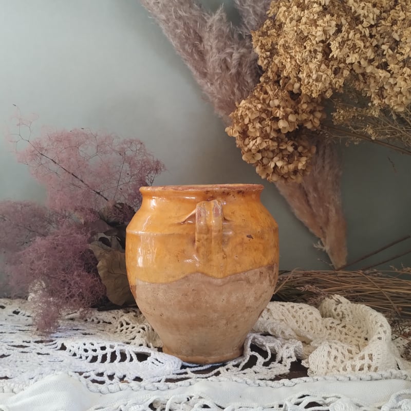 フランスアンティーク 南仏のポット | フランス アンティーク 食器