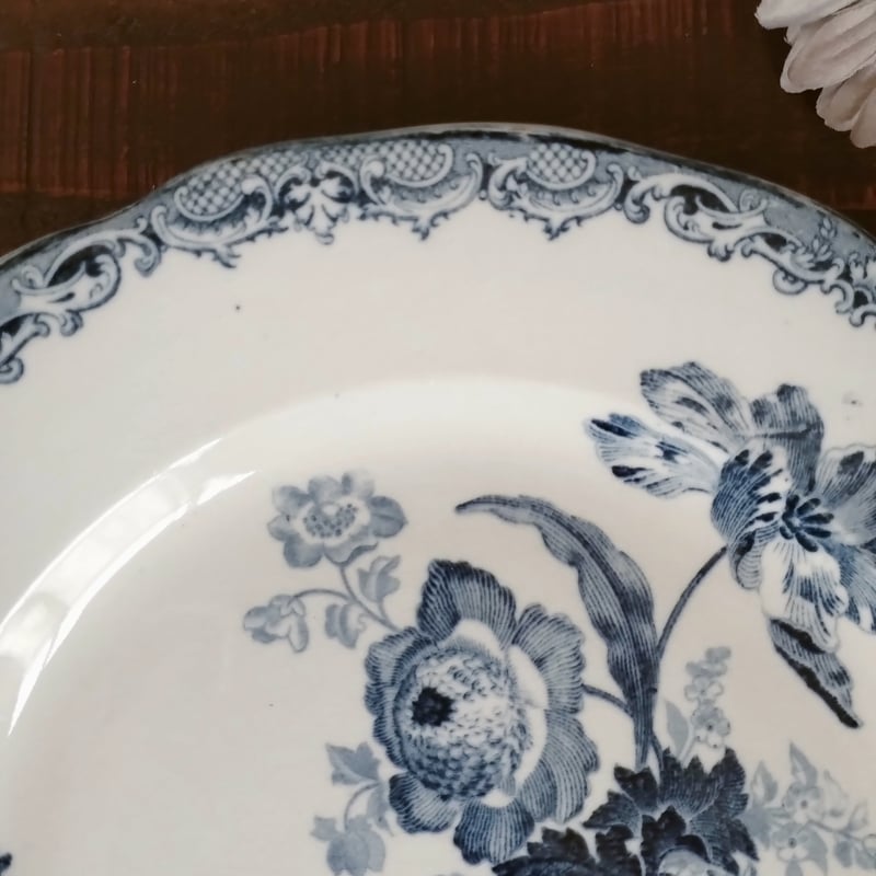 サルグミンヌ リギ デザートプレート フランスアンティーク