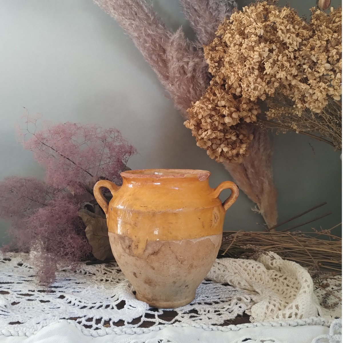 フランスアンティーク 南仏のポット | フランス アンティーク 食器