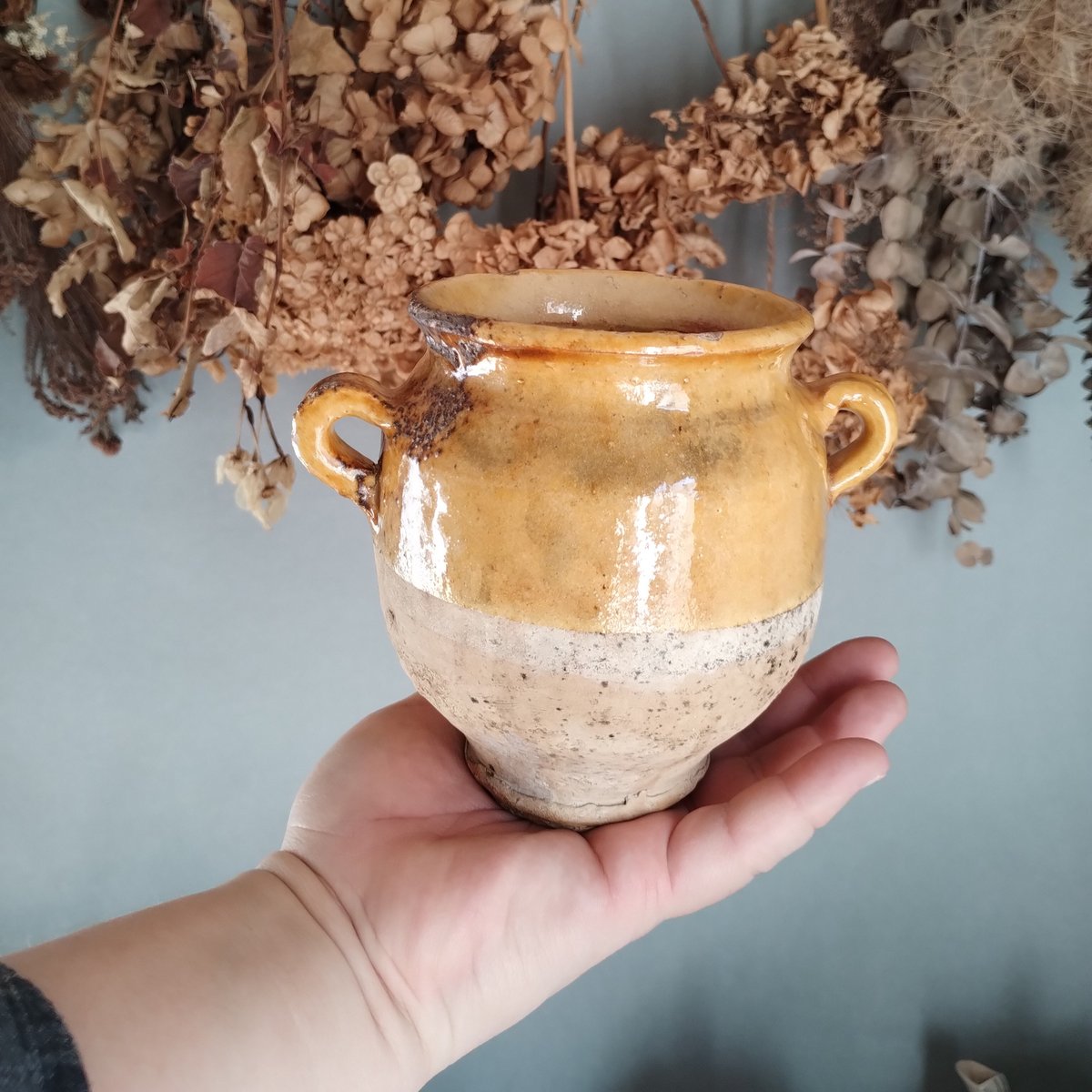 ご予約済み フランスアンティーク 南仏の壺 | フランス アンティーク