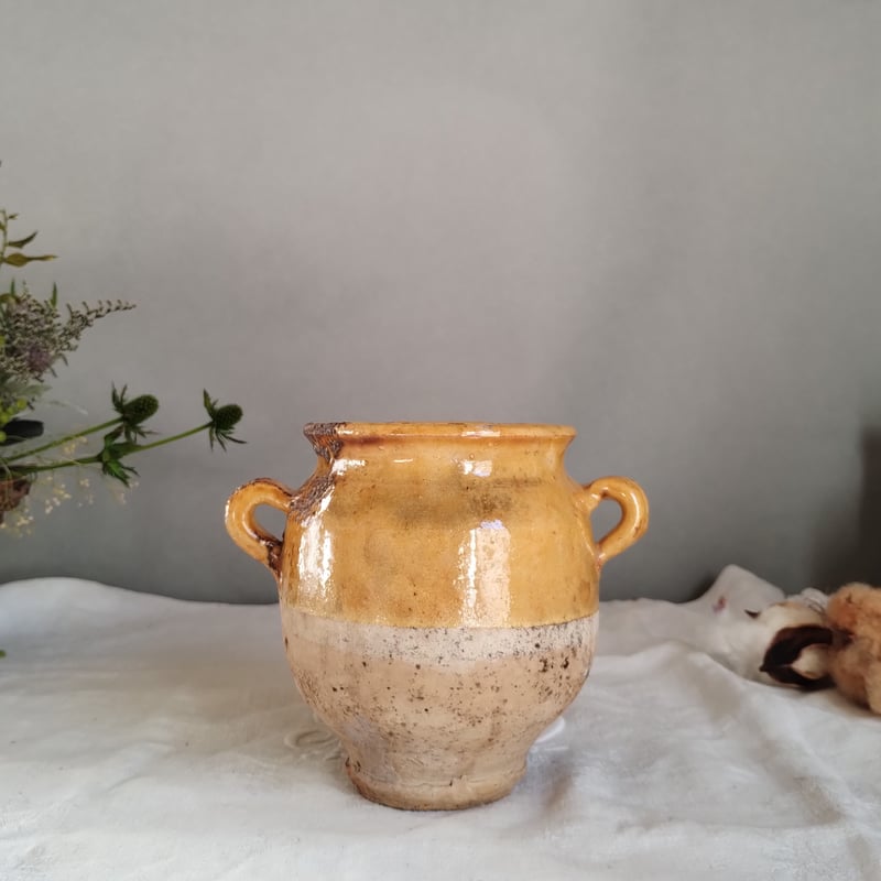 ご予約済み フランスアンティーク 南仏の壺 | フランス アンティーク